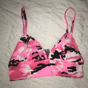 O’Mighty Pink Camo Bralette